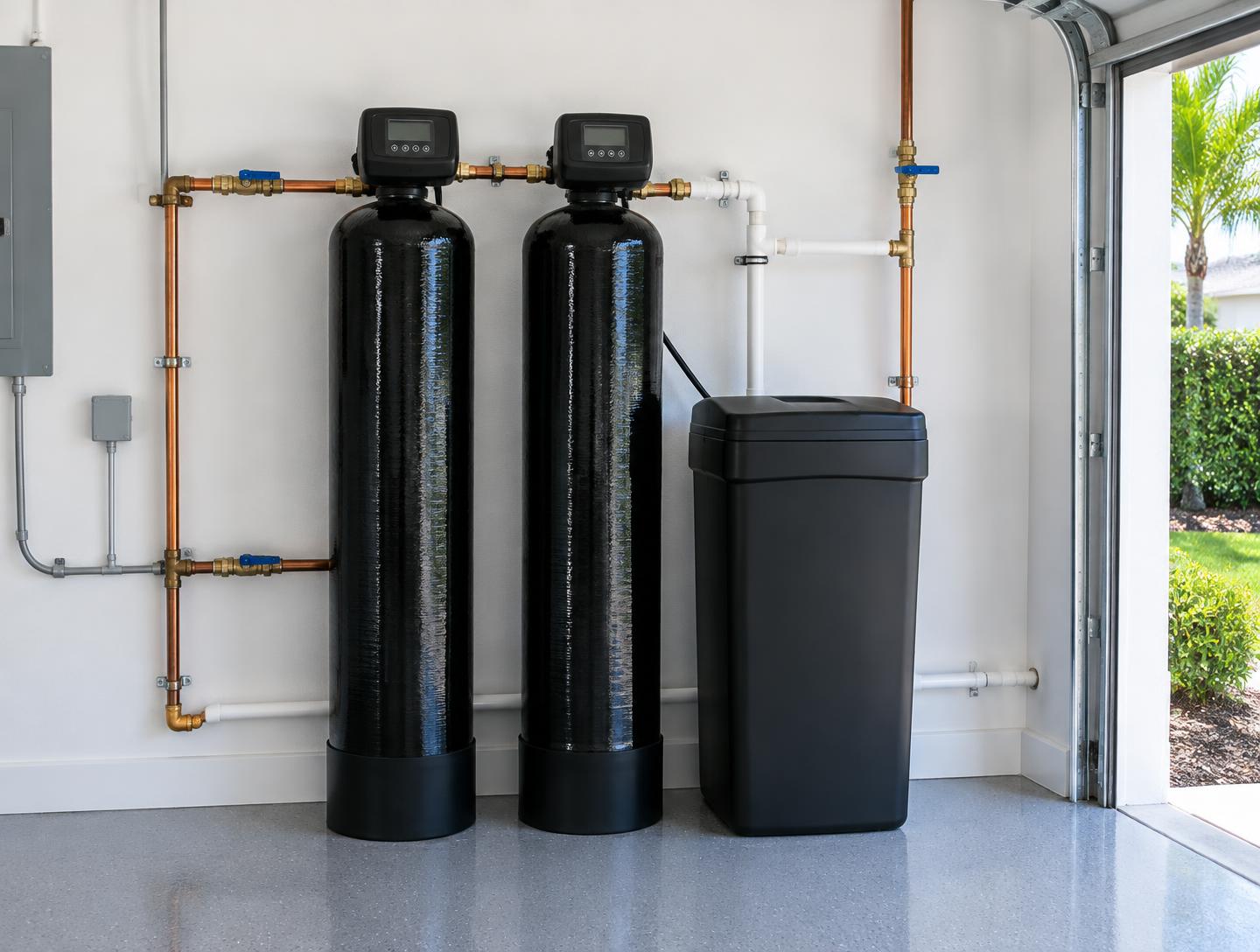 Whole-Home Filtration · Aventura water filtration installation