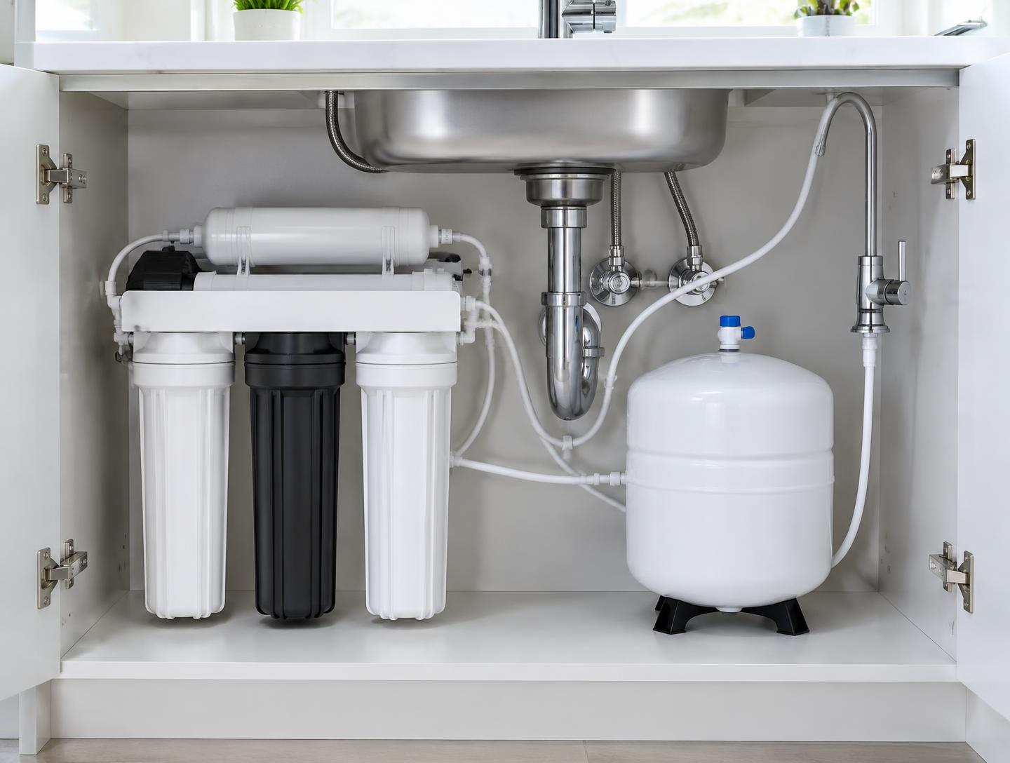 Reverse Osmosis · Pinecrest water filtration installation