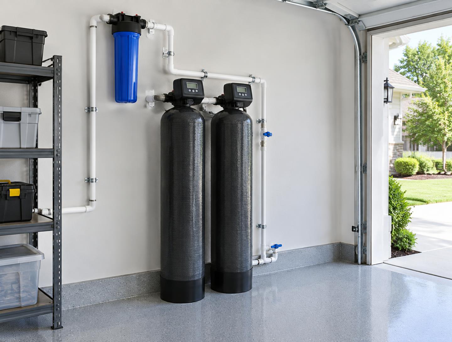 Whole-Home Filtration · Wellington water filtration installation
